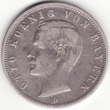 Moneda Bavaria - 2 Mark 1901 - D - Argint