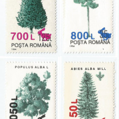 Romania, LP 1456/1998, Specii forestiere 1994 (supratipar "fauna"), MNH