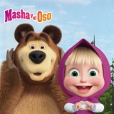 Set 20 servetele Masha&amp;Ursul 33x33 cm