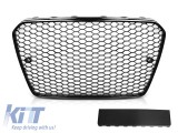 Grilaj tip RS cu lac negru, potrivit pentru Audi A5 2011-2016, pentru bara de protectie standard sau S-line Performance AutoTuning