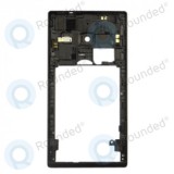 Carcasa spate Huawei Ascend W1 neagra