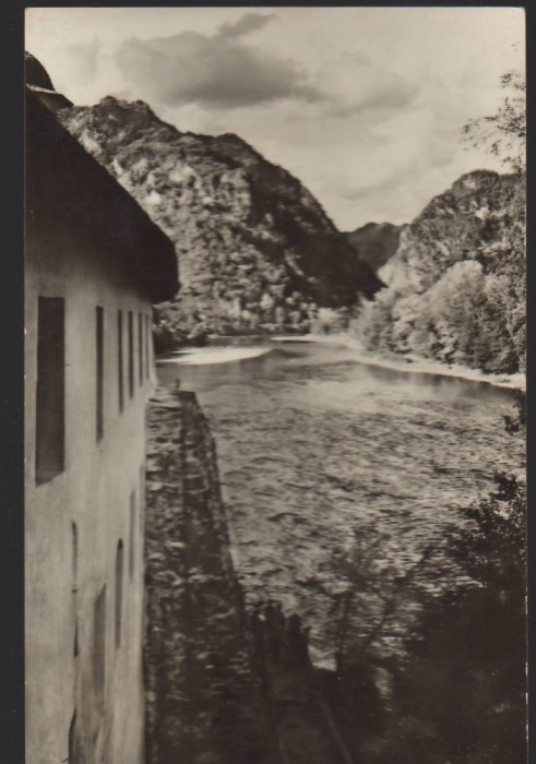 CPIB 22422 - CARTE POSTALA - OLTUL LA MANASTIREA COZIA