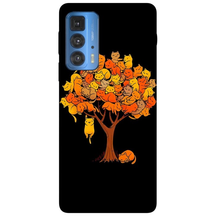 Husa compatibila cu Motorola G20 model Cat Tree, Silicon, TPU, Viceversa