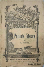PORTRETE LITERARE-IL. CHENDI foto