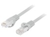 Patch cord LANBERG RJ45 U/UTP Cat 6 LSZH 20m gri