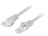 Patch cord LANBERG RJ45 U/UTP Cat 6 LSZH 20m gri