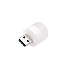 Lampa USB, lumina rece, 1W, 5V, plastic aluminiu, 35 x 23.5 mm, portabila