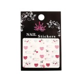 3D stickere nail art &ndash; oaie argintie - TJ101S, INGINAILS