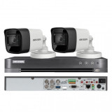 Kit - Sistem Supraveghere Video 4k HIKVISION - 2 camere 4k 8MP