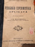 PEDAGOGIA EXPERIMENTALA APLICATA