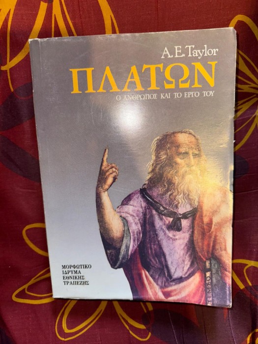 Platon the man and his work/ A. E. Taylor (in greaca) pagini netaiate 700p