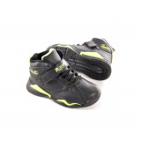 Pantofi Sport De Copii Walker Ron Negru Cu Verde