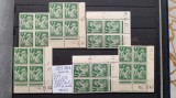 1939-1941-Franta-Iris YT432 6 bl,4 - MNH, Nestampilat