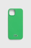 Lacoste Husă pentru telefon iPhone 15 Plus / 14 Plus 6.7&quot; culoarea verde