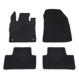 Set covorase auto mocheta Velor OPEL ASTRA L, 11.2021-; PEUGEOT 308, 03.2021-; DS 4, 10.2021, negru,