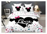 Cumpara ieftin Lenjerie de pat Mickey Mouse,bumbac finet,6 piese,Love-A302