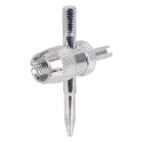 Cheie pentru supape, robinet, șurubelniță, calibrator, 4 &icirc;n 1 AMIO-04471