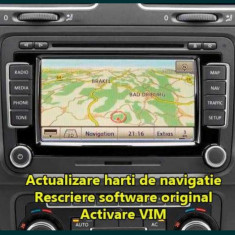 VW Dvd Harti navigatie Volkswagen Skoda RNS 510 VW UPDATE NAVI GPS EUROPA 2022