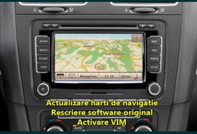 VW Dvd Harti navigatie Volkswagen RNS 510 VW Passat CC Tiguan GPS EUROPA 2023 foto