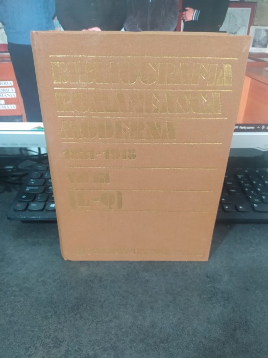 Bibliografia Rom&acirc;nească Modernă vol. III, 3 L-Q, G. Ștrempel, București 1989 171