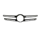 Capac grila fata MERCEDES Clasa GLE (W166), 08.2015-03.2020, fara gaura camera; negru; exterior,