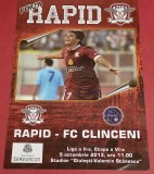 Program meci fotbal RAPID BUCURESTI - FC CLINCENI (05.10.2013)