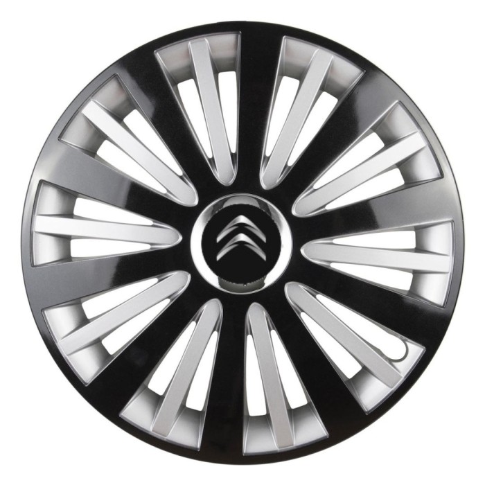 Set 4 Capace Roti, potrivite jantelor de R15, pentru Citroen, model falcon dual