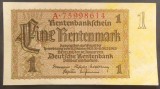 Cumpara ieftin Bancnota ISTORICA 1 RENTENMARK - GERMANIA, anul 1937 *cod 04 = A.UNC