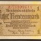 Bancnota ISTORICA 1 RENTENMARK - GERMANIA, anul 1937 *cod 04 = A.UNC