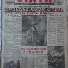 Viata, ziarul de dimineata; director: Rebreanu, 15 Mai 1942, frontul din rasarit