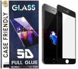 Geam protectie display sticla 5D FULL GLUE Apple iPhone 6 Plus BLACK