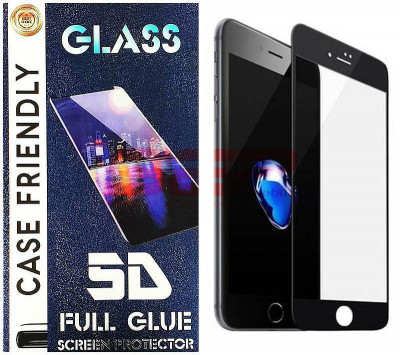 Geam protectie display sticla 5D FULL COVER Apple iPhone 7 BLACK foto
