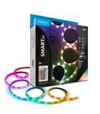 Banda LED Smart Modee 24W telecomanda RGB 380lm IP20 10m MSL-LS24W10MRGB-R