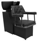 Spălătorie chiuvetă frizerie Ezra pentru salon de frizerie mobilă chiuvetă ceramică armatură baterie duș.