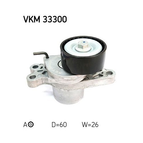 SKF rola intinzator, curea transmisie