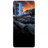 Husa compatibila cu Motorola Edge 20 Lite model Dream Lake, Silicon, TPU, Viceversa, Transparent, Carcasa