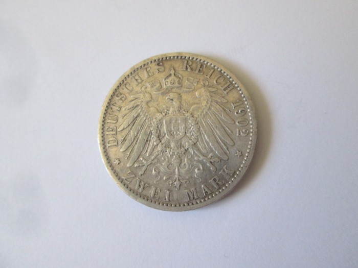 Germania 2 Mark 1902 A argint Wilhelm II