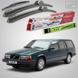 Cumpara ieftin Ștergătoare Volvo 940 1990-1998 | Set Față și Spate Flat &ndash; TeamCar&reg;