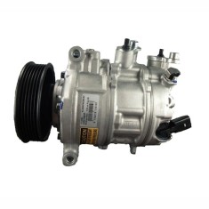 Compresor aer conditionat Audi A1 (8X), 01.2016-10.2018, motor 1.0 Tfsi, 60kw, benzina, rola curea 110 mm, 6 caneluri, de tip Denso: 6SES14C