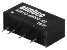 Convertor DC/DC 1W 43.6-52.8V la 5V 200mA foto