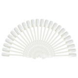 Paletar Unghii Patrate SensoPRO Milano, 24 pozitii pentru exersare si expunere, Natur, inel