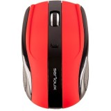 Mouse Rainbow 400, fara fir, USB, rosu, Serioux