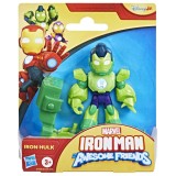 Marvel iron man si prietenii sai uimitori figurina iron hulk 7.6cm