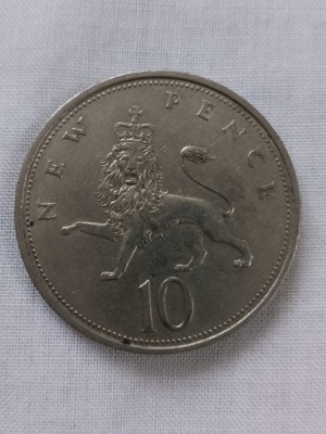 10 pence 1968 foto