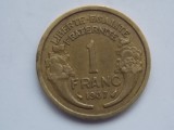 1 FRANC 1937 FRANTA
