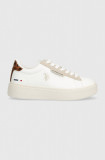 U.S. Polo Assn. sneakers ASHLEY culoarea alb, ASHLEY001W/CYN2