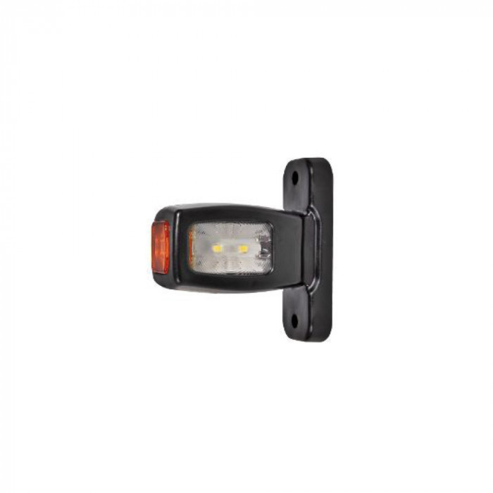 Lampa laterala de gabarit cu LED 12/24V rosu-alb-galben Cod: FR 0130 - Stanga Automotive TrustedCars