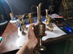 Lot vintage de 8 vase si un mic sfesnic