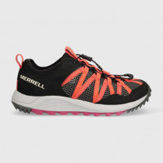 Merrell pantofi Wildwood Aerosport femei, culoarea negru