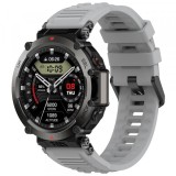Curea Techsuit W067 pentru Amazfit T-Rex Ultra, Gri, Universal